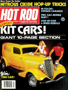 HOT ROD 1981 APR - AK, ROSSI, DAYTONA RAT, KIT-CARS*